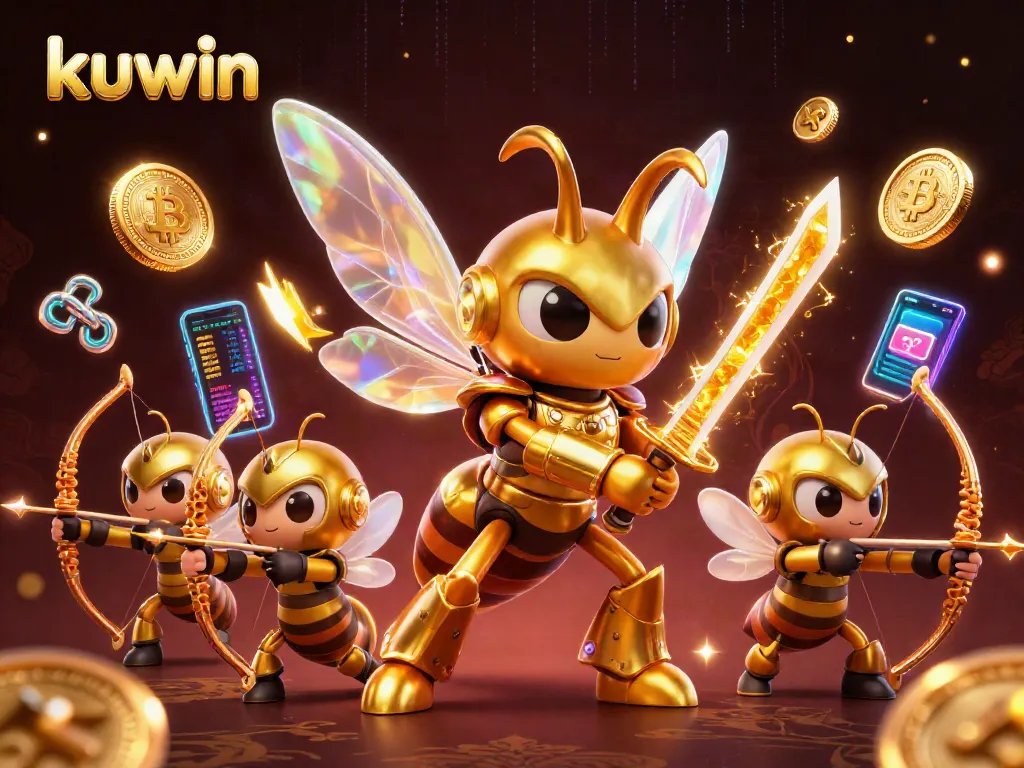 KUWIN attracts gamblers with its vibrant gaming energy and innovative crypto-themed design.
