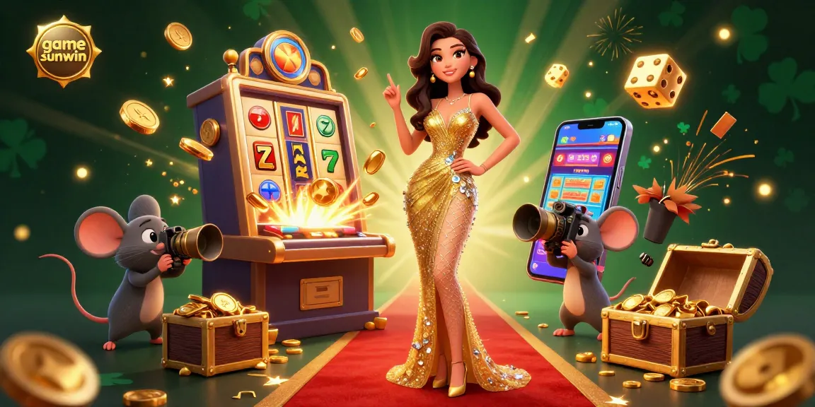 Experience thrilling moments with game sunwin, showcasing a vibrant 3D casino adventure filled with jackpots and excitement.