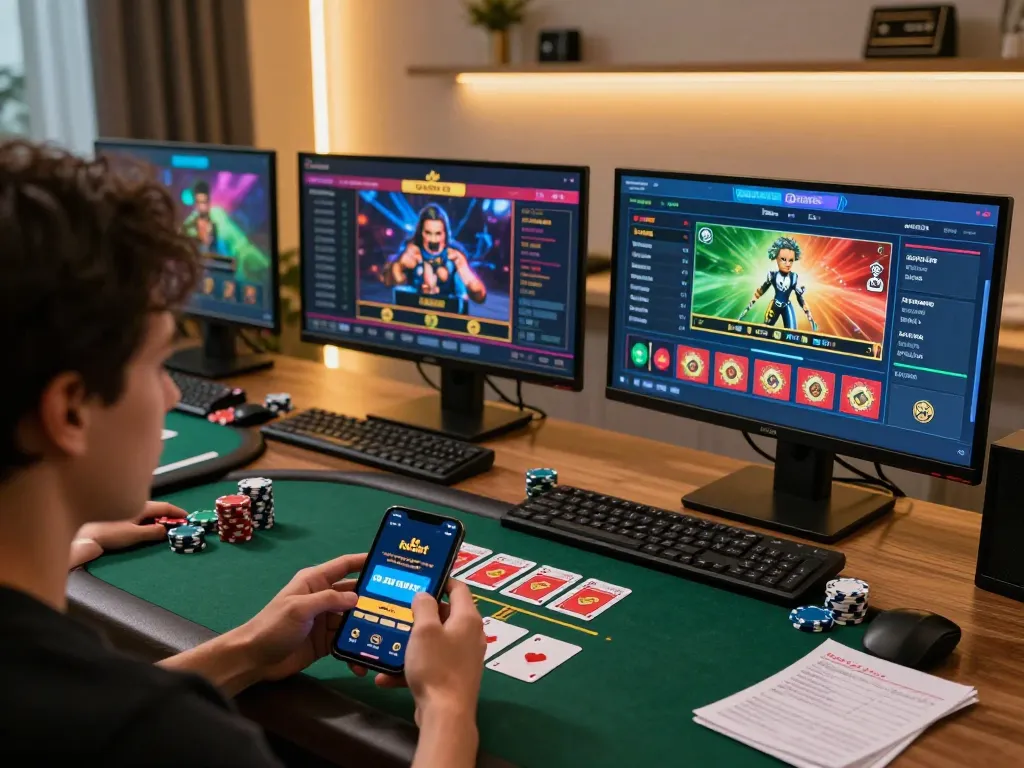 Engaging online gambling with fabet app showcasing live dealer games and betting strategies